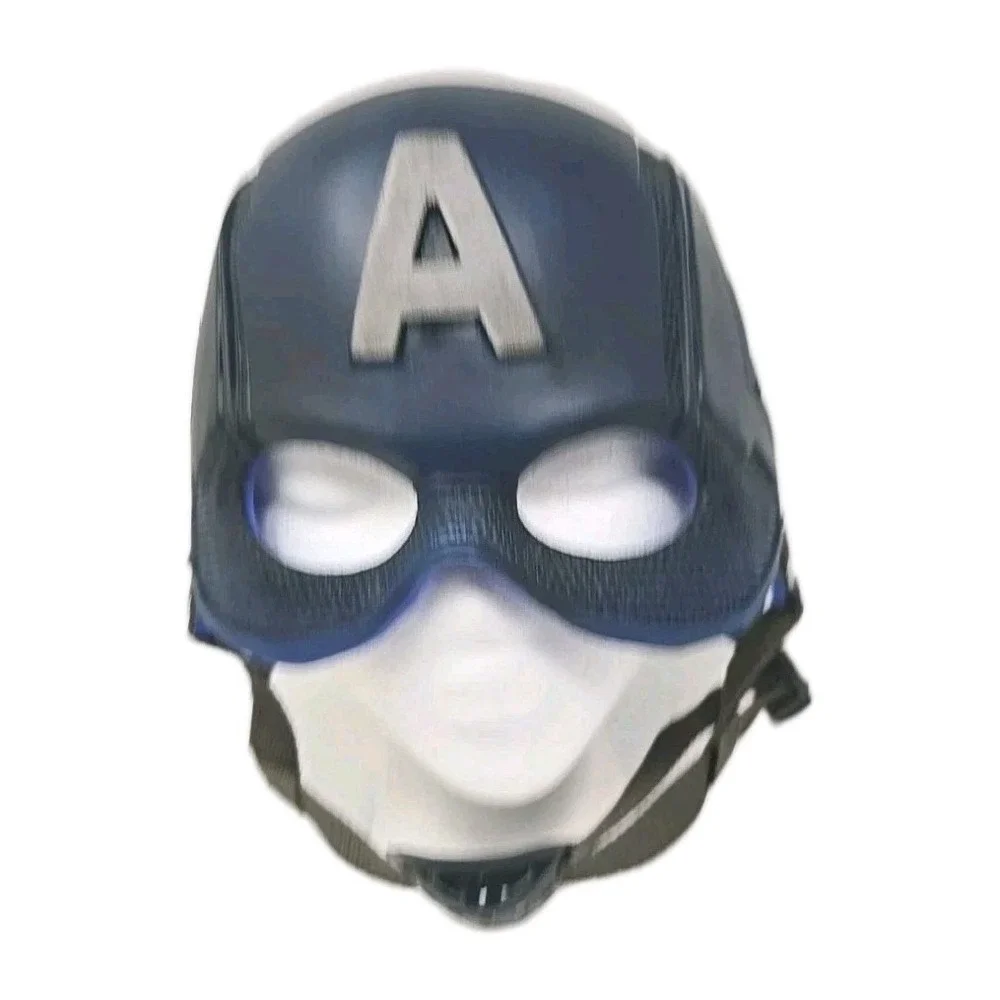 Cosplay Captain America Mask Endgame Superhero Halloween Masquerade Helmet Props